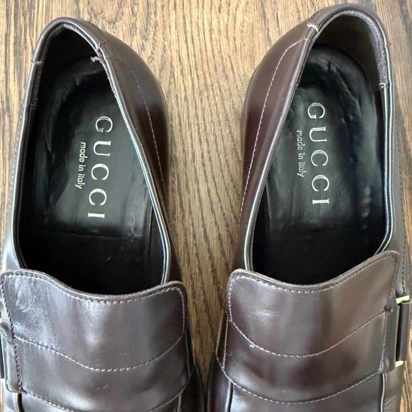 Gucci Dark Brown Loafers - Picture 7 of 8